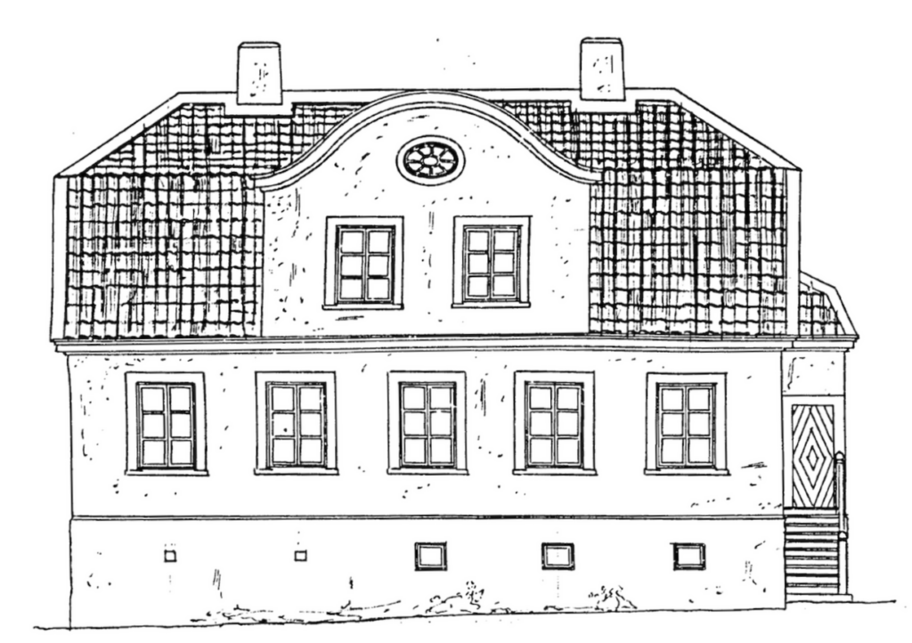 Jugendvilla uppförd i Storängen 1917. Krokvägen, Storängen